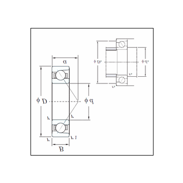 KOYO 7215C Angular Contact Ball Bearing