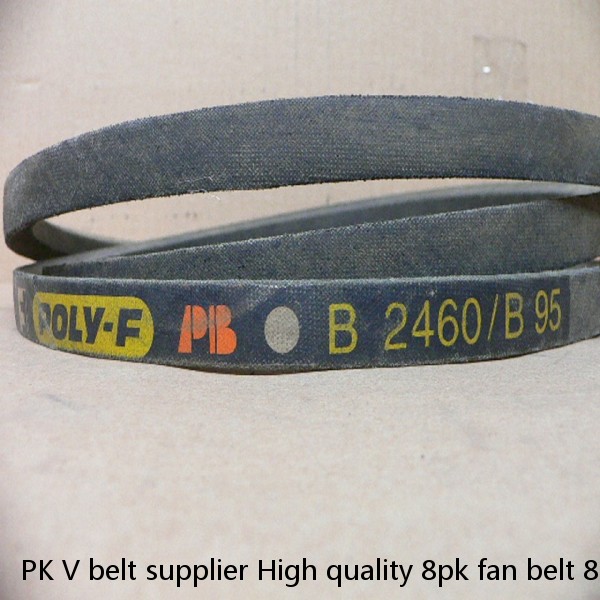 PK V belt supplier High quality 8pk fan belt 8PK2400 poly v belt for auto