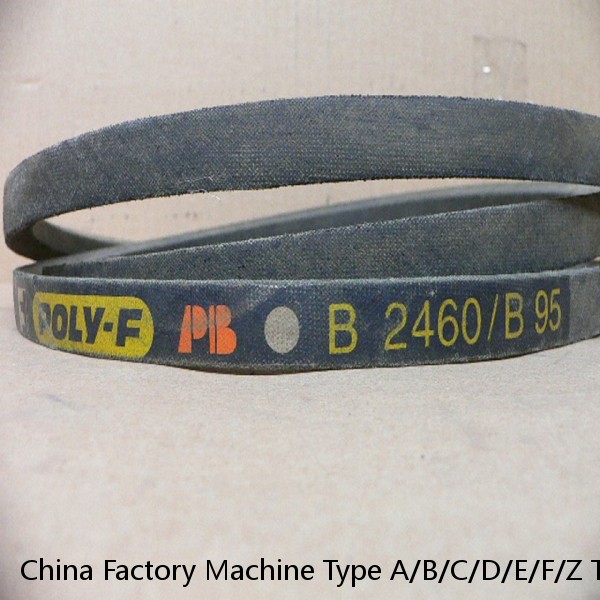 China Factory Machine Type A/B/C/D/E/F/Z Transmission Adjustable Industrial Rubber V Belt A737Li sanlux belt