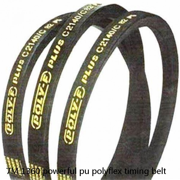 7M 1360 powerful pu polyflex timing belt